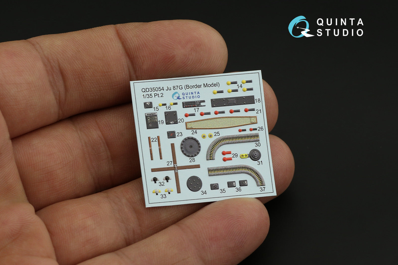 Quinta Studio - 1/35 Ju 87G QD35054 for Border Model kit