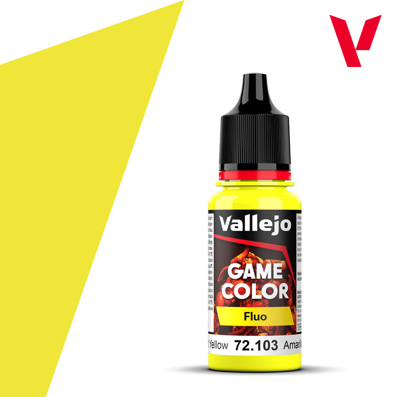 72.103 Fluorescent Yellow - 18ml - Vallejo Game Color