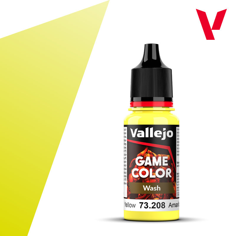 73.208 Yellow Wash - Vallejo Game Color Wash
