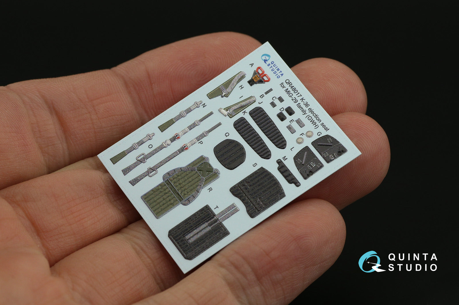 Quinta Studio - 1/48 K-36 ejection seat for MiG-29 family - QR48017 (GWH)