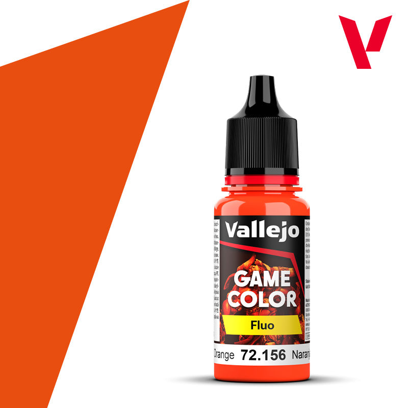 72.156 Fluorescent Orange - 18ml - Vallejo Game Color