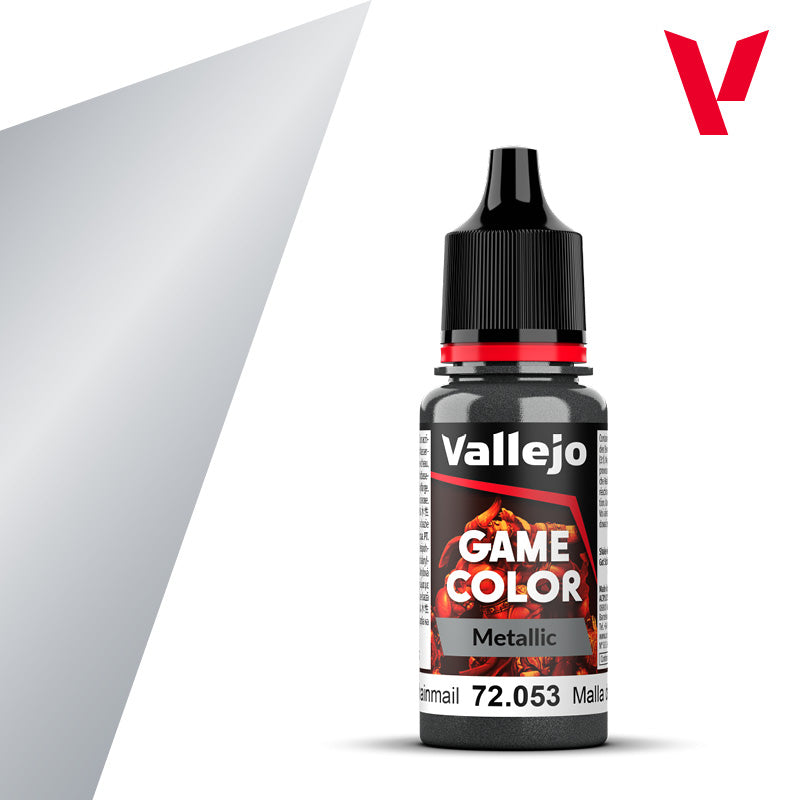 72.053 Chainmail Silver - 18ml - Vallejo Game Color