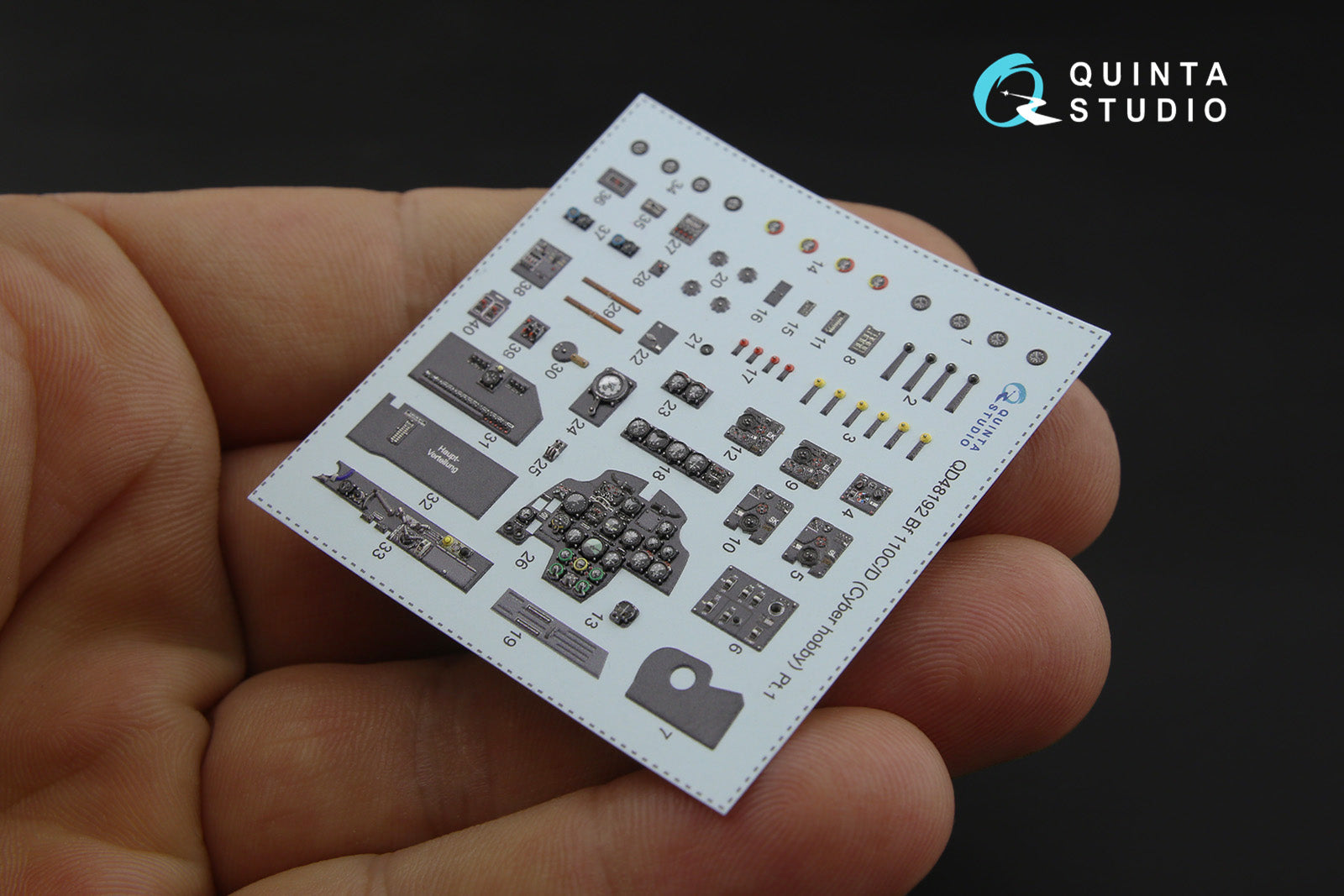 Quinta Studio - 1/48  Bf 110C/D  - QD48192 for Cyber-Hobby/Dragon kit