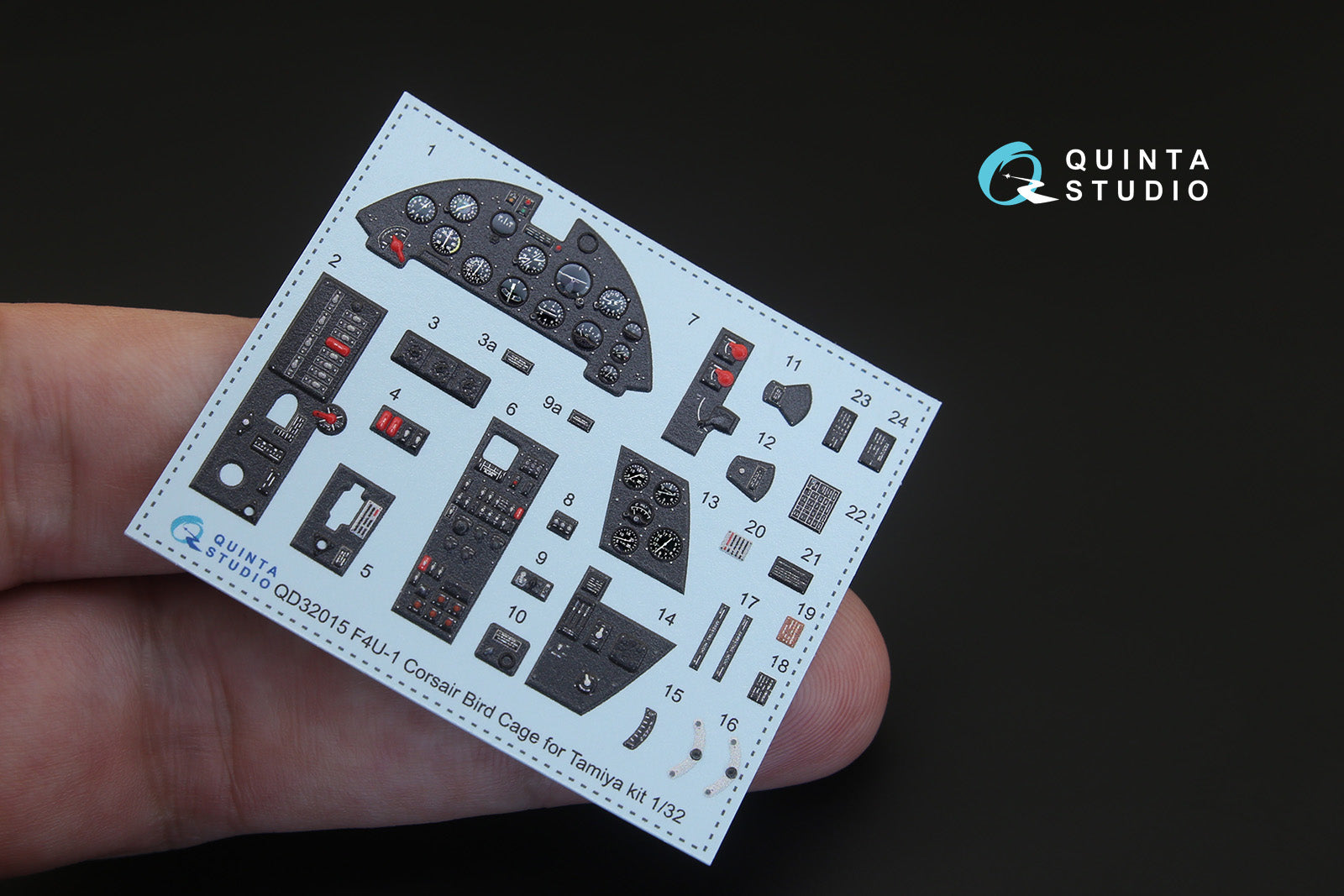 Quinta Studio - 1/32 F4U-1 Corsair (Bird cage) QD32015 for Tamiya kit