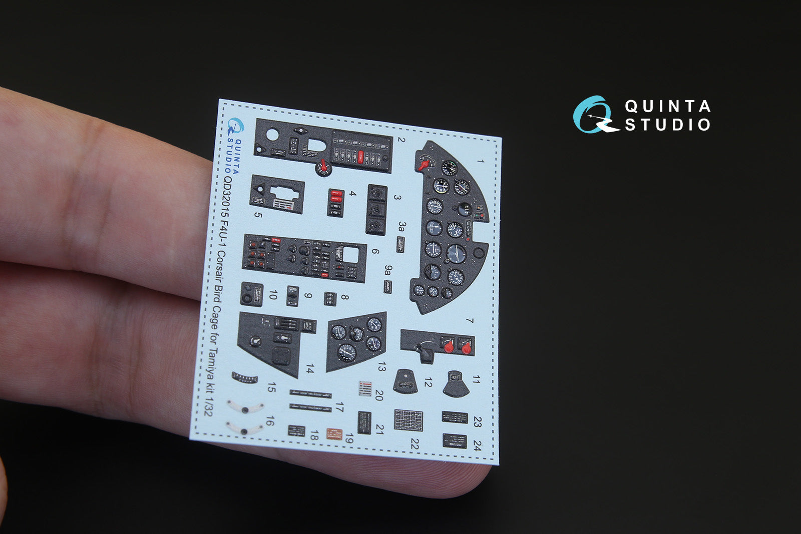 Quinta Studio - 1/32 F4U-1 Corsair (Bird cage) QD32015 for Tamiya kit