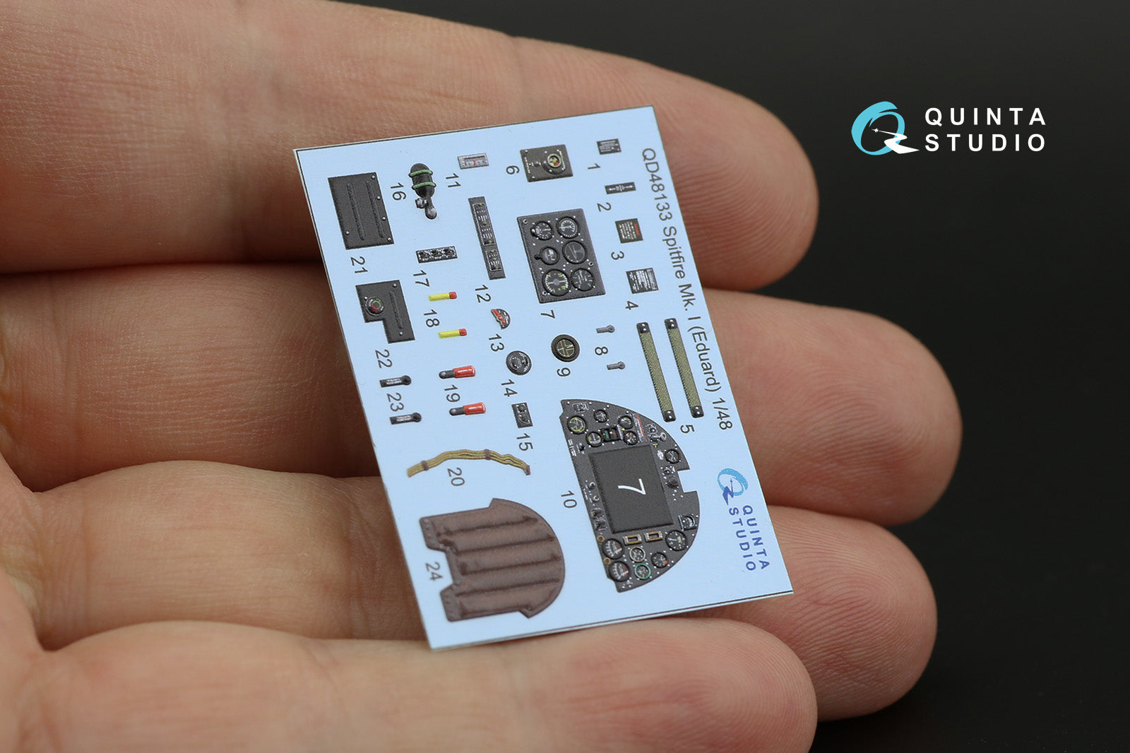 Quinta Studio - 1/48 Spitfire Mk.I - QD48133 for Eduard kit