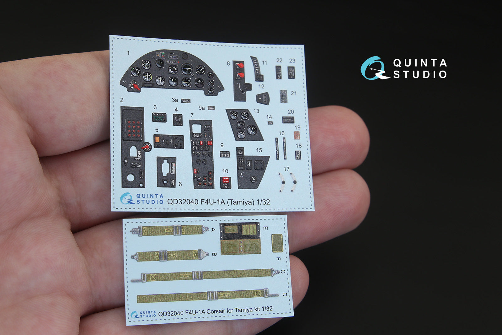 Quinta Studio - 1/32 F4U-1A Corsair QD32040 for Tamiya kit