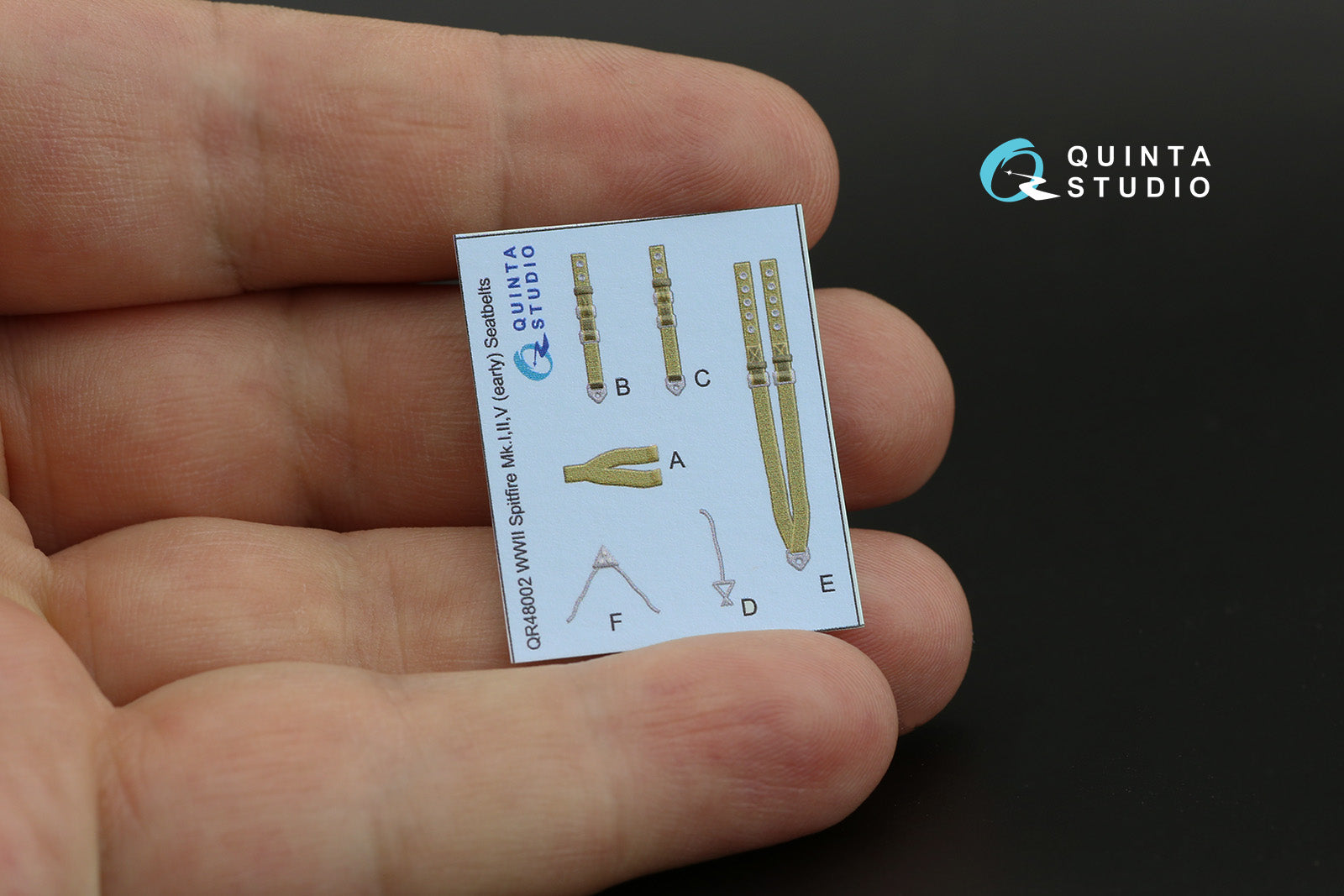 Quinta Studio - 1/48 Spitfire Mk.I - QD48133 for Eduard kit