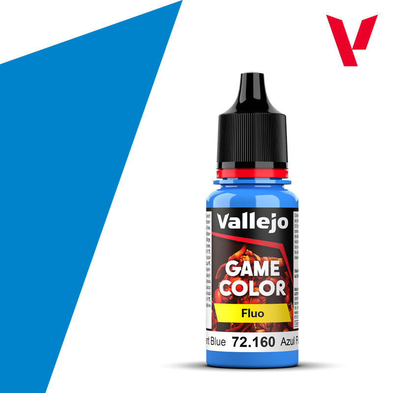 72.160 Fluorescent Blue - 18ml - Vallejo Game Color