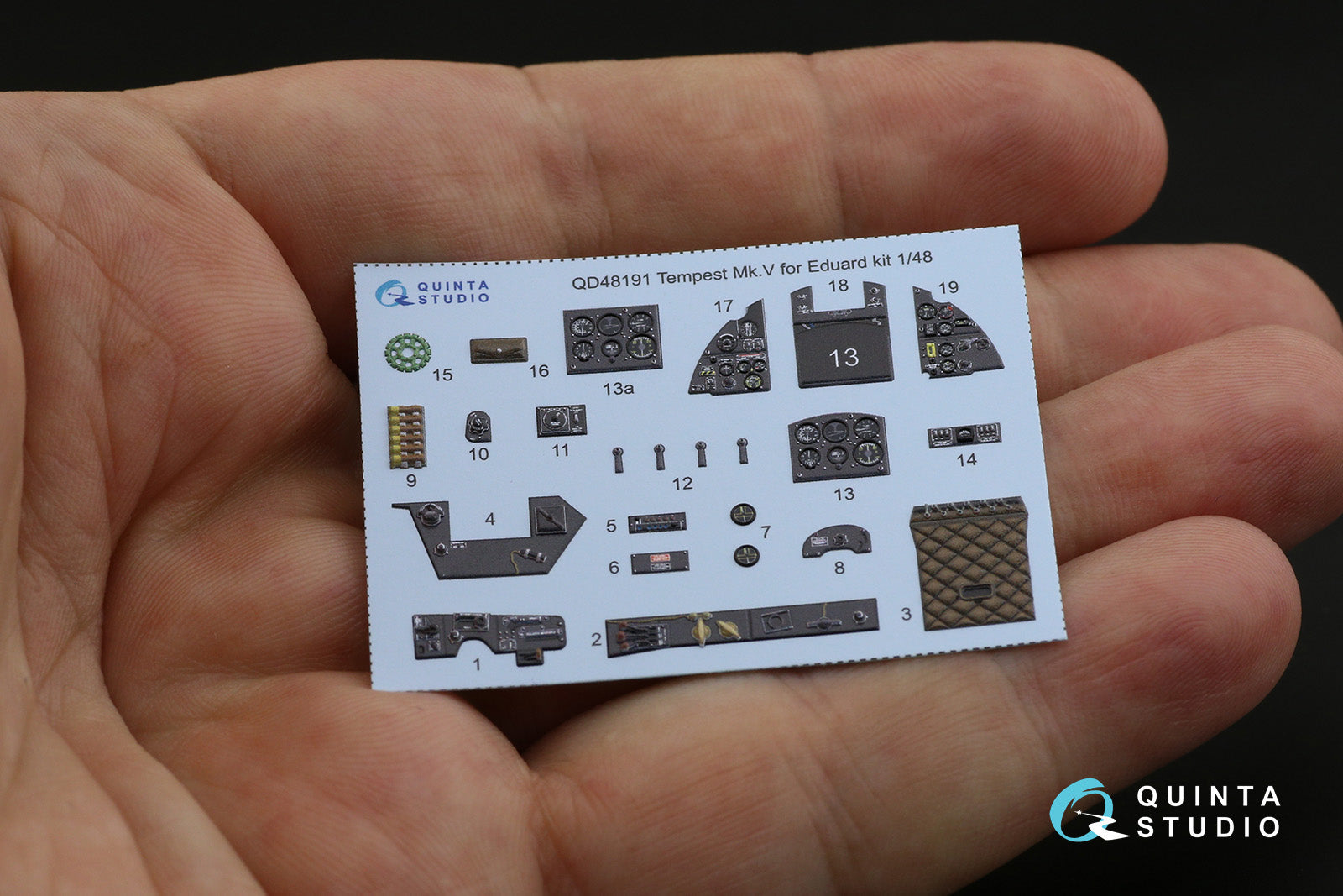 Quinta Studio - 1/48 Tempest Mk.V - QD48191 for Eduard kit