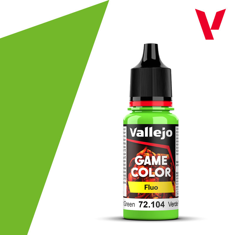 72.104 Fluorescent Green - 18ml - Vallejo Game Color