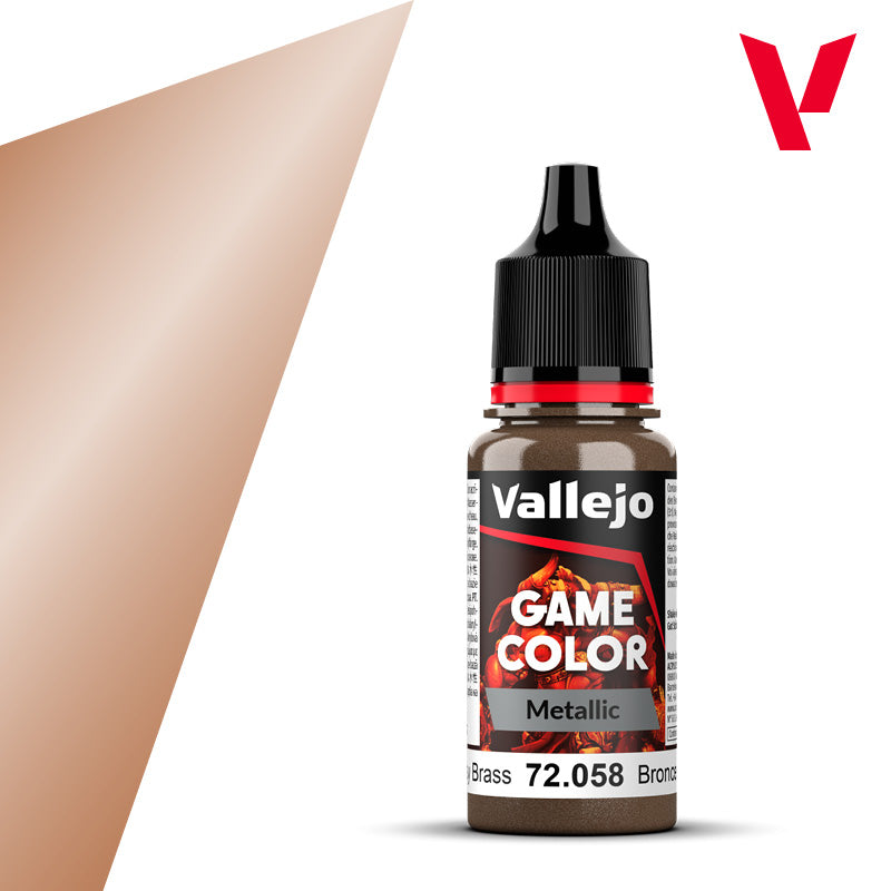 72.058 Brassy Brass - 18ml - Vallejo Game Color