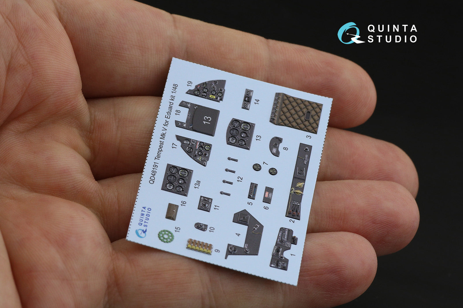 Quinta Studio - 1/48 Tempest Mk.V - QD48191 for Eduard kit