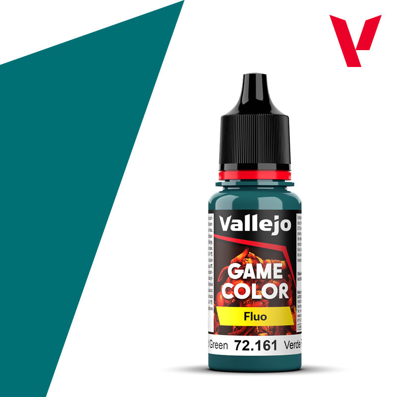 72.161 Fluorescent Cold Green - 18ml - Vallejo Game Color