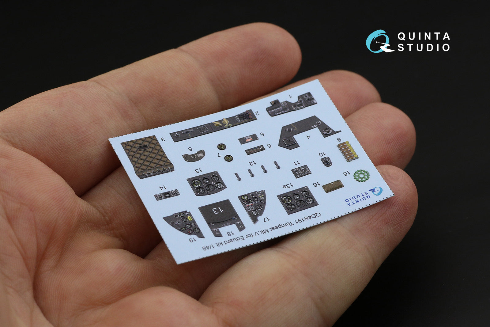 Quinta Studio - 1/48 Tempest Mk.V - QD48191 for Eduard kit