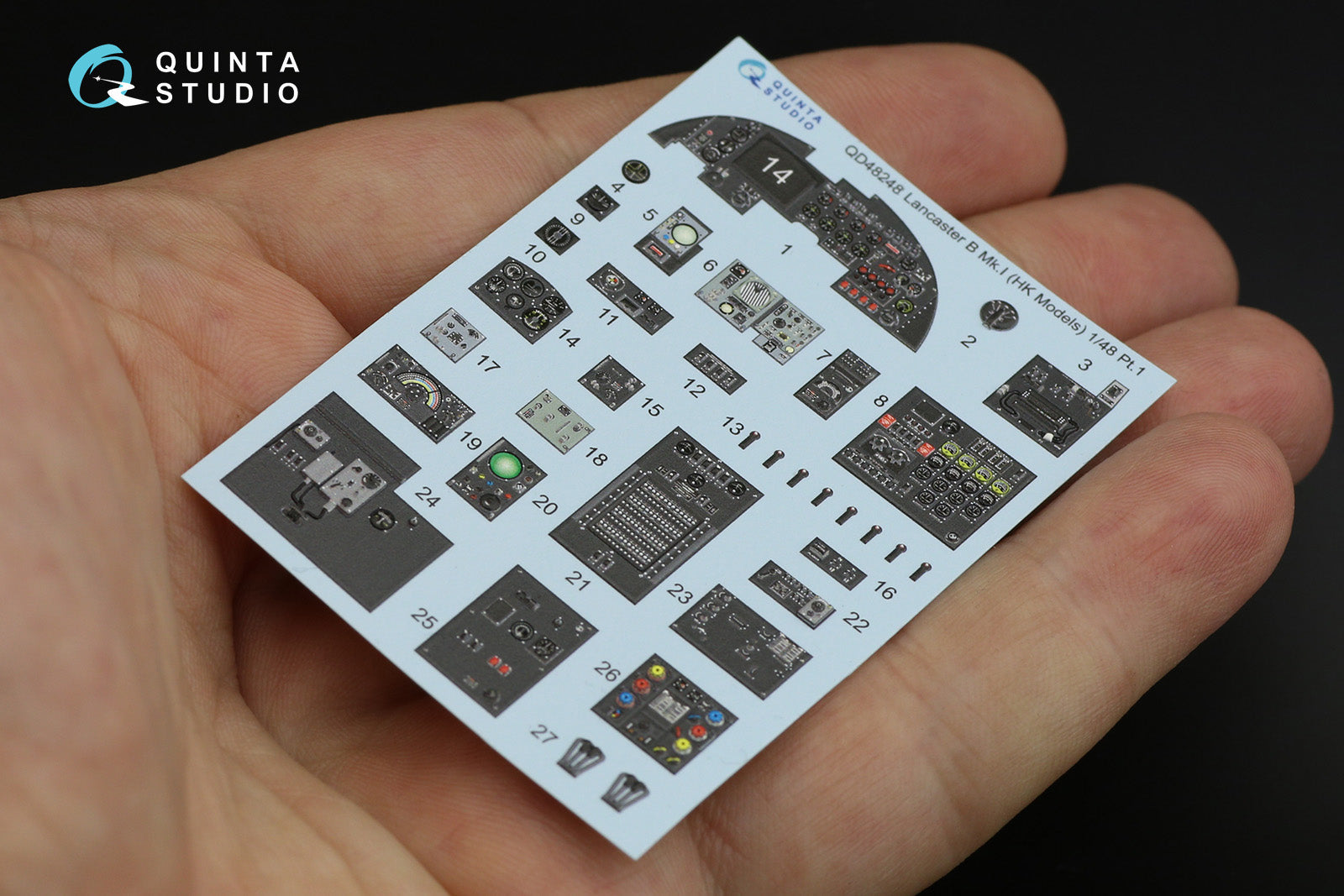 Quinta Studio - 1/48 Lancaster B Mk.I - QD48248 for HK Models kit