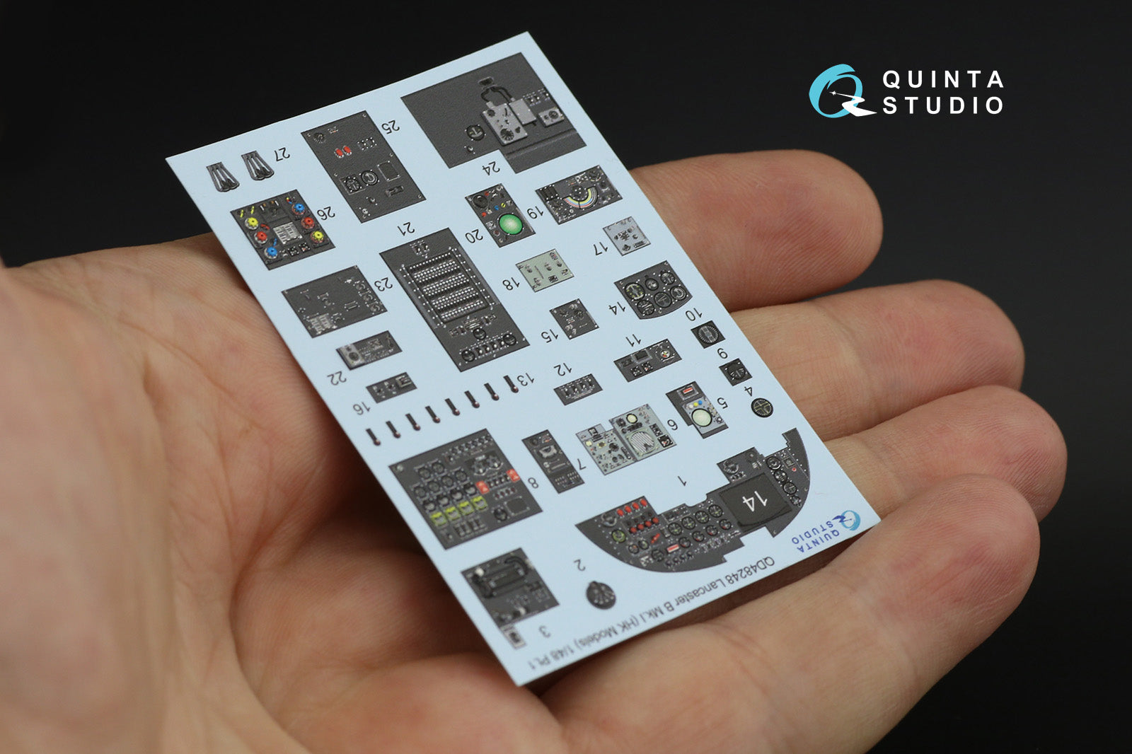 Quinta Studio - 1/48 Lancaster B Mk.I - QD48248 for HK Models kit