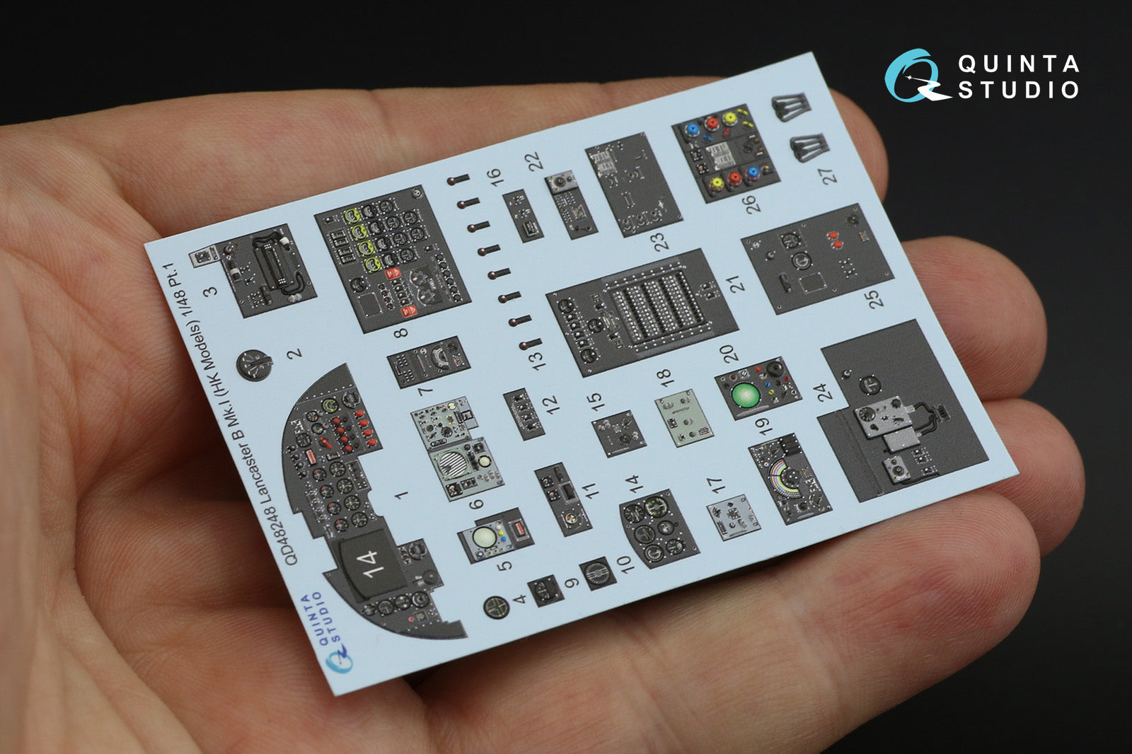 Quinta Studio - 1/48 Lancaster B Mk.I - QD48248 for HK Models kit