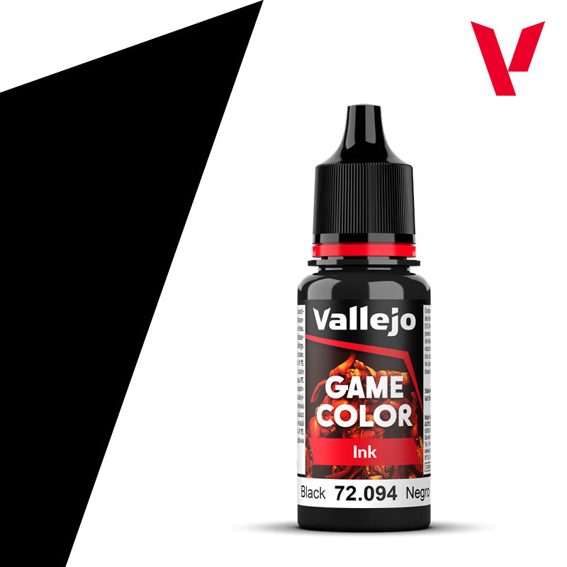 72.094 Black Ink - 18ml - Vallejo Game Ink