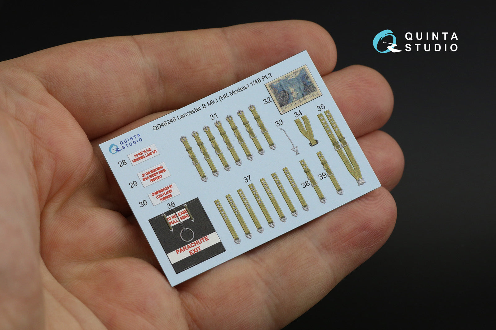 Quinta Studio - 1/48 Lancaster B Mk.I - QD48248 for HK Models kit