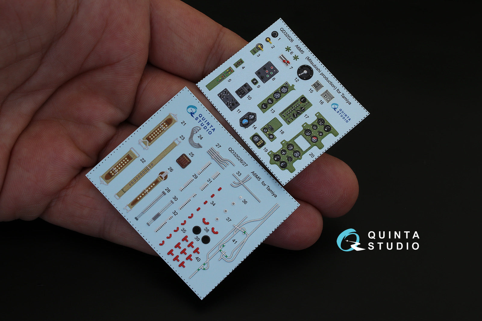 Quinta Studio - 1/32 A6M5 (Mitsubishi prod.) QD32026 for Tamiya kit