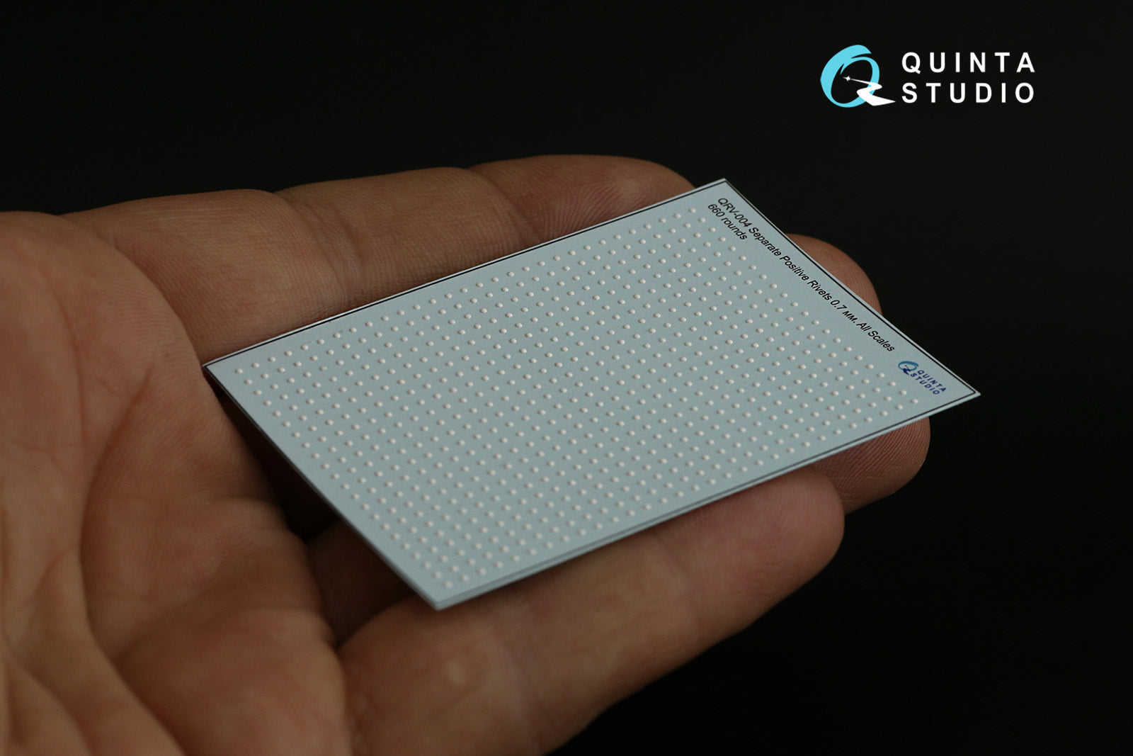 Quinta Studio - Separate positive rivets, 0.7mm (0.028") 660 pcs QRV-004