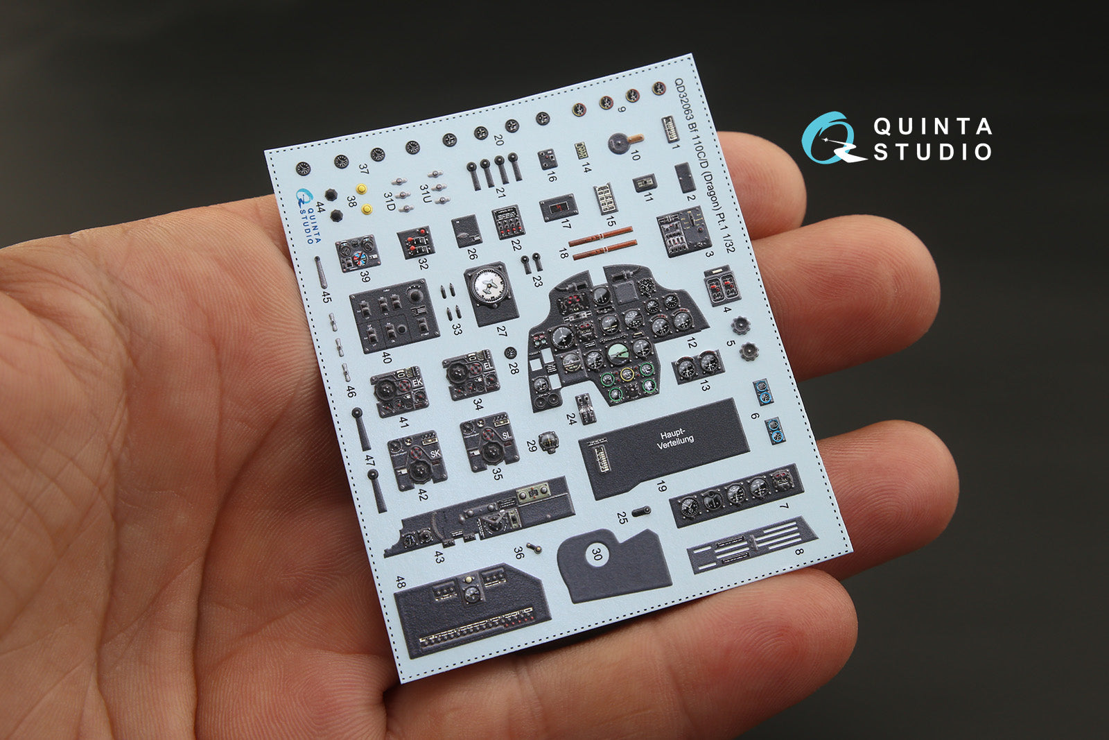 Quinta Studio - 1/32 Bf 110C/D QD32063 for Dragon kit