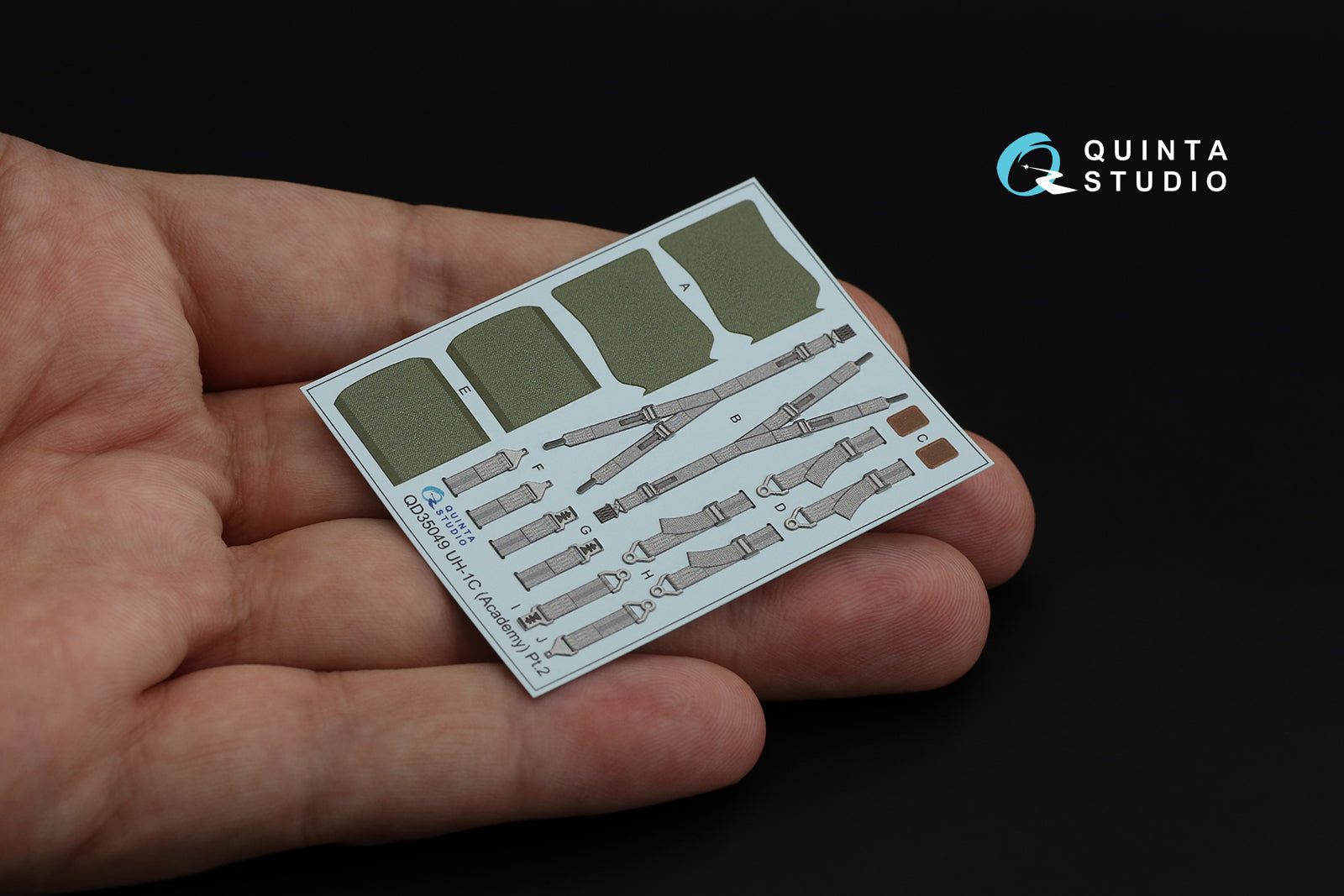 Quinta Studio - 1/35 UH-1C QD35049 for Academy kit