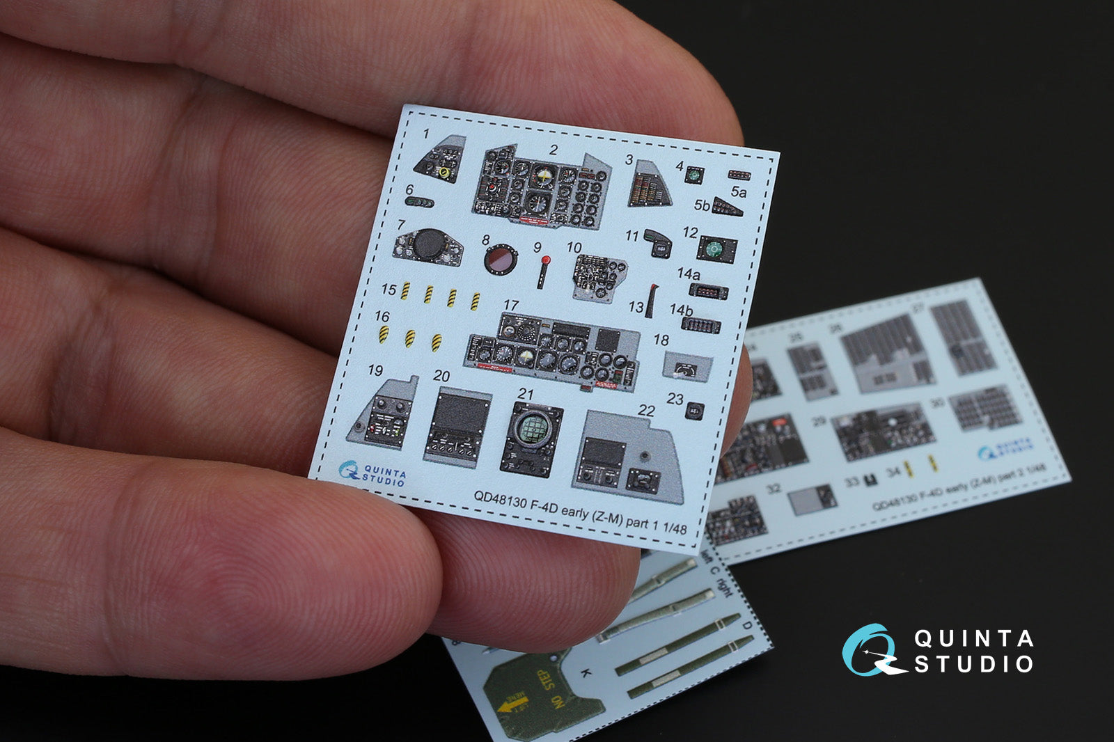 Quinta Studio - 1/48  F4D (early) - QD48130 for Zoueki-Mura kit