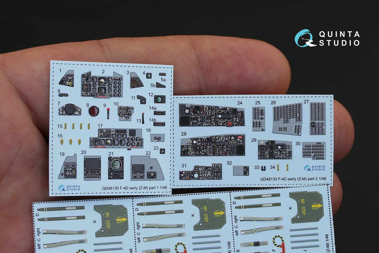 Quinta Studio - 1/48 F4D (early) - QD48130 for Zoueki-Mura kit