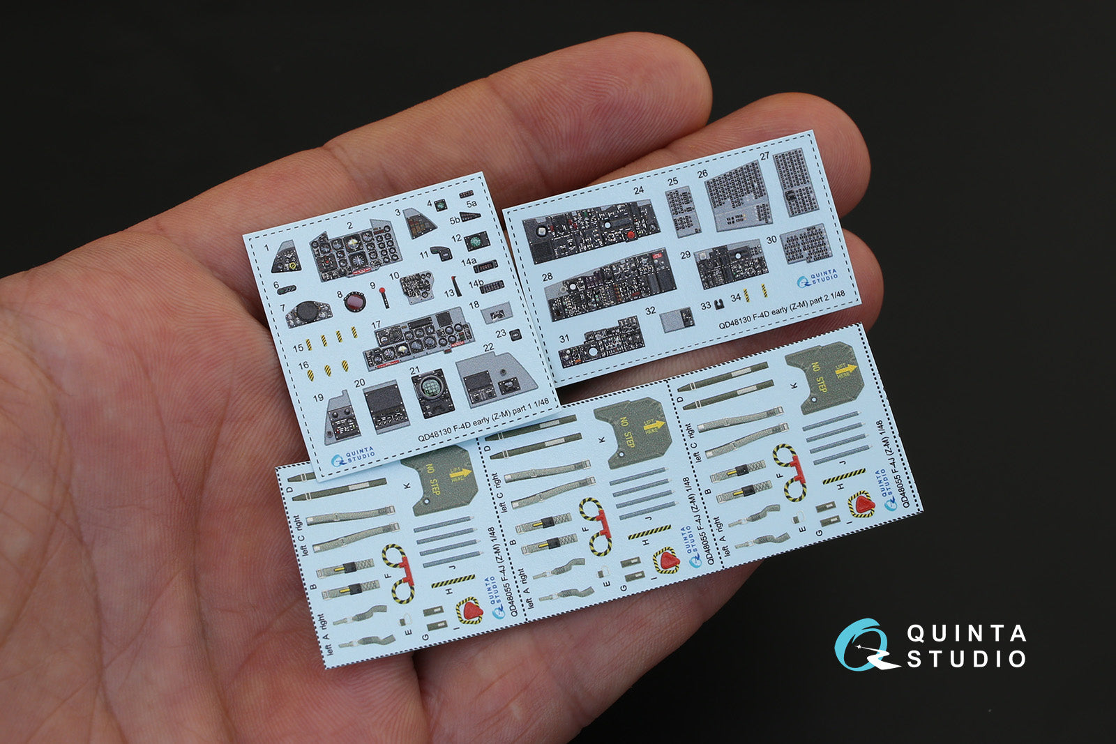 Quinta Studio - 1/48 F4D (early) - QD48130 for Zoueki-Mura kit