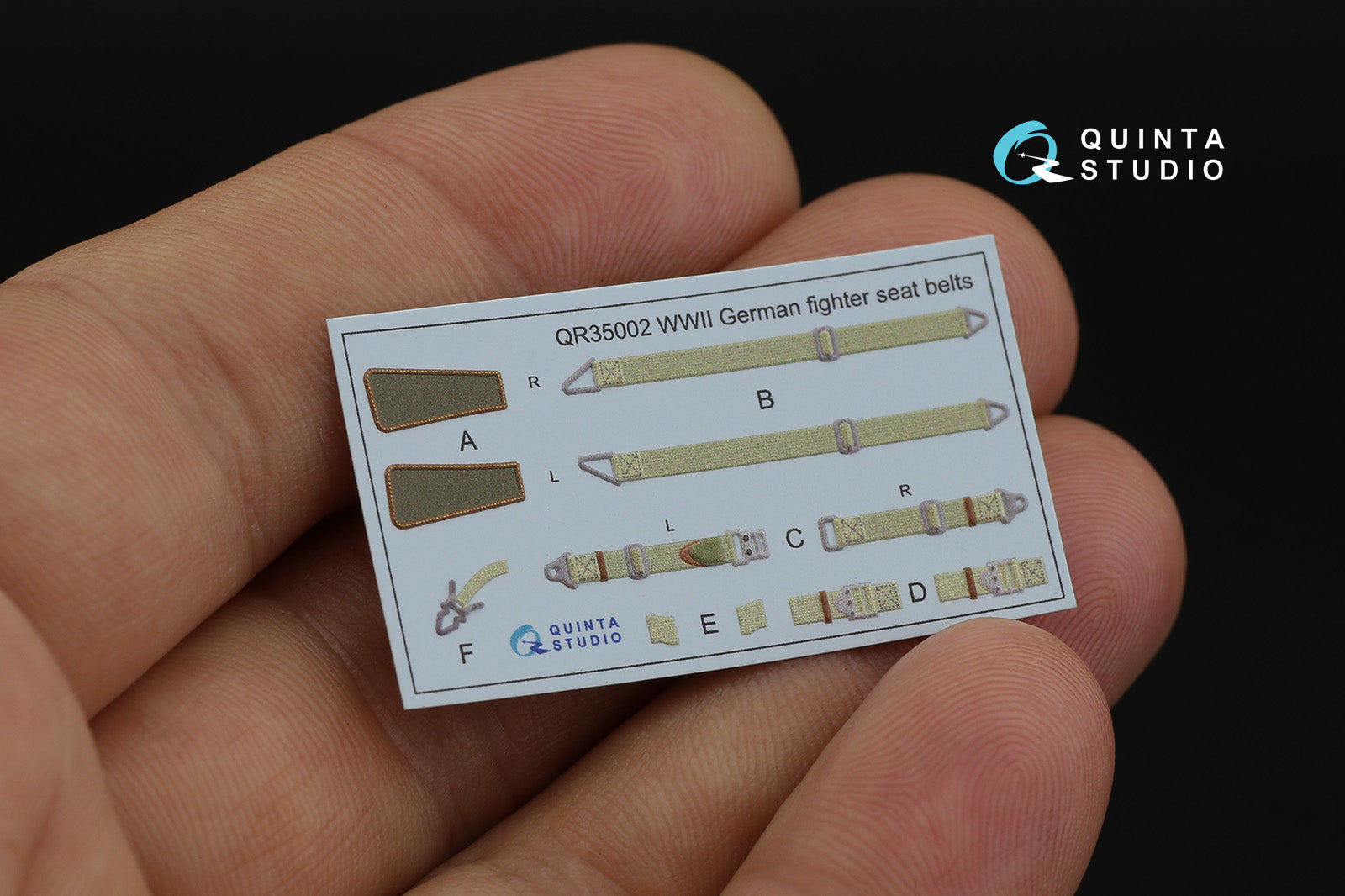 Quinta Studio - 1/35 Bf 109G-6 QD35041 for Border Model kit