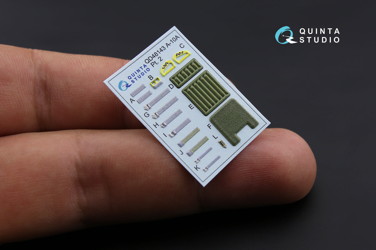 Quinta Studio - 1/48 A-10A Warthog - QD48143 for Hobby Boss kit