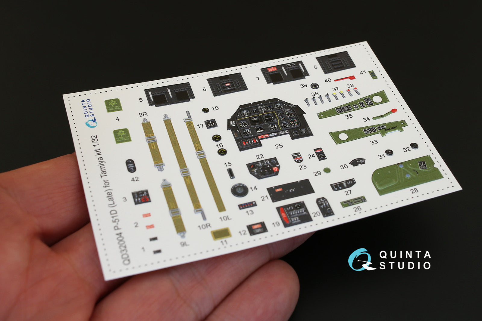 Quinta Studio - 1/32 P-51D (Late) QD32004 for Tamiya kit