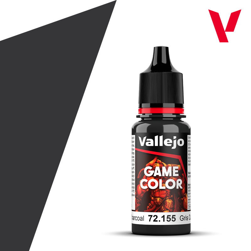 72.155 Charcoal - 18ml - Vallejo Game Extra Opaque