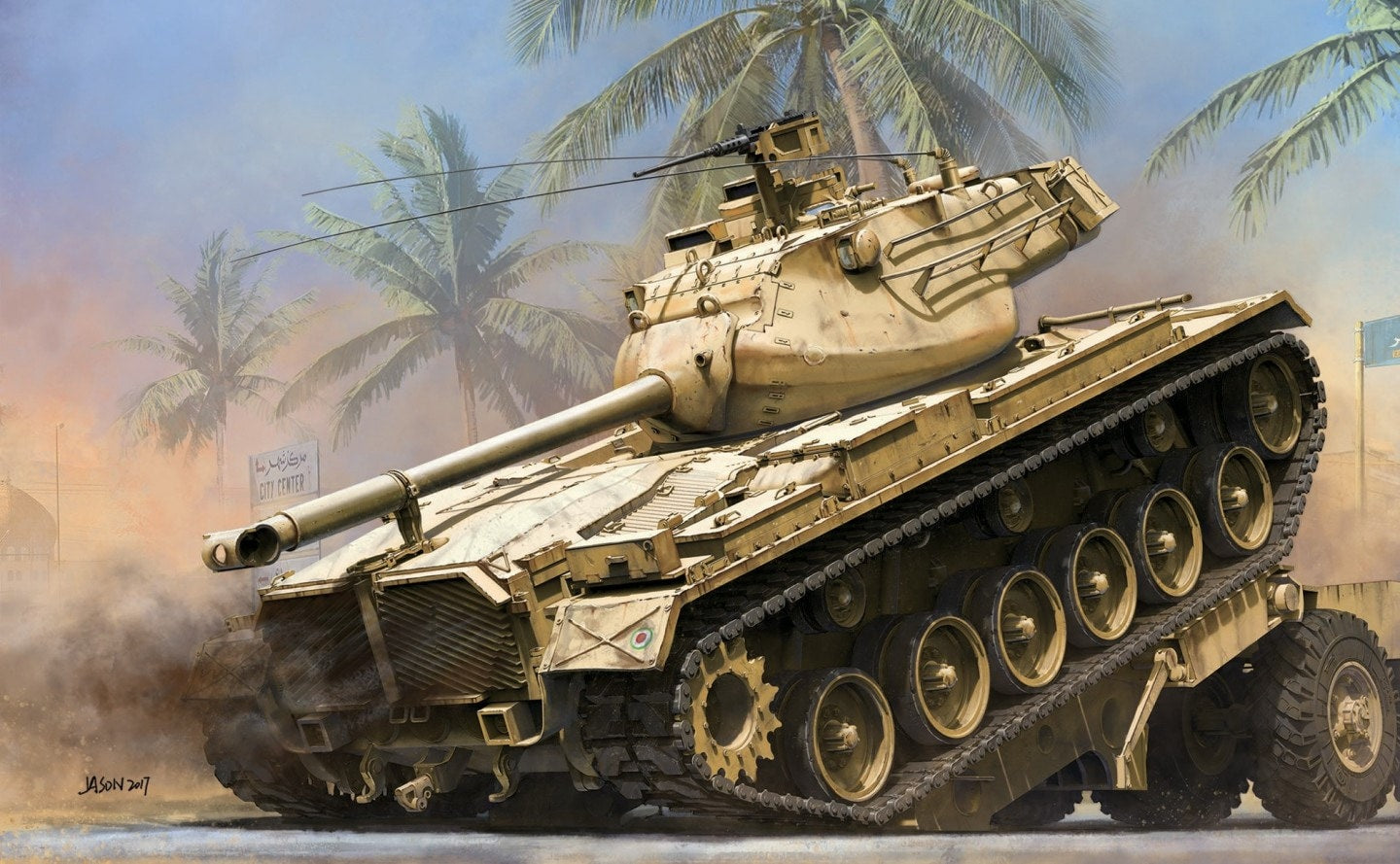 TAK2072 - Takom 1/35 -  M47E/M "Patton" Medium Tank (2 in 1)