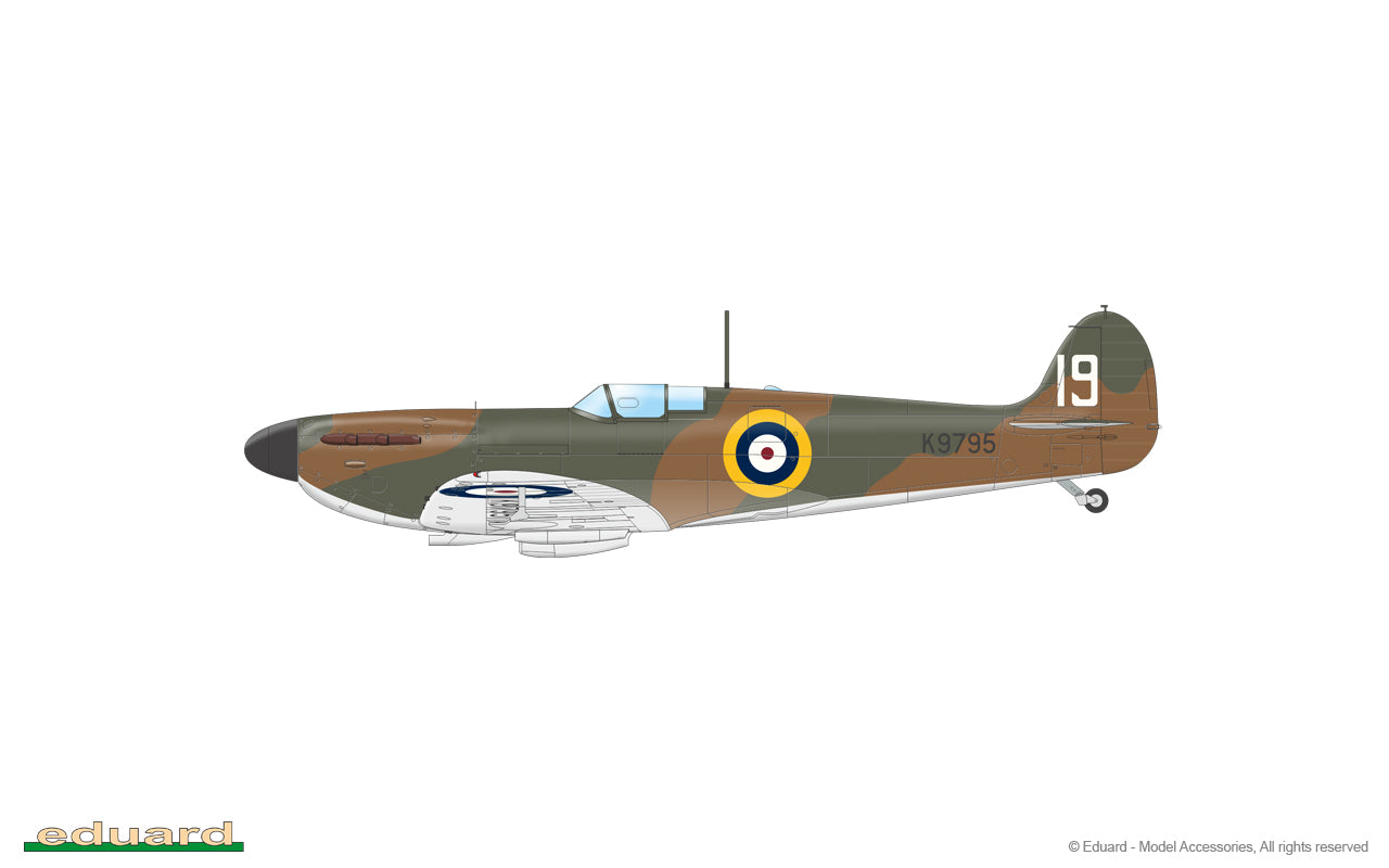 ED11143 - Eduard 1/48 - The Spitfire Story, "Sailor Malan" Dual Combo