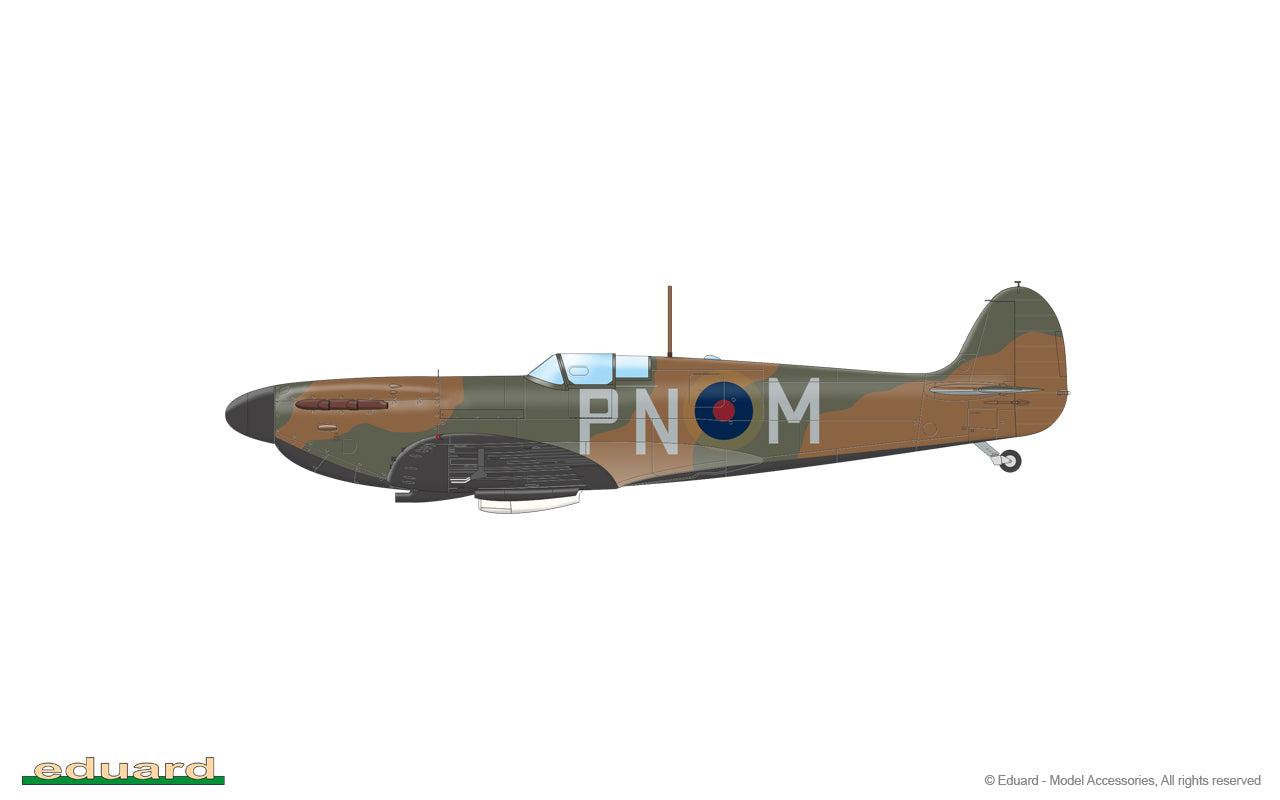 ED11143 - Eduard 1/48 - The Spitfire Story, "Sailor Malan" Dual Combo