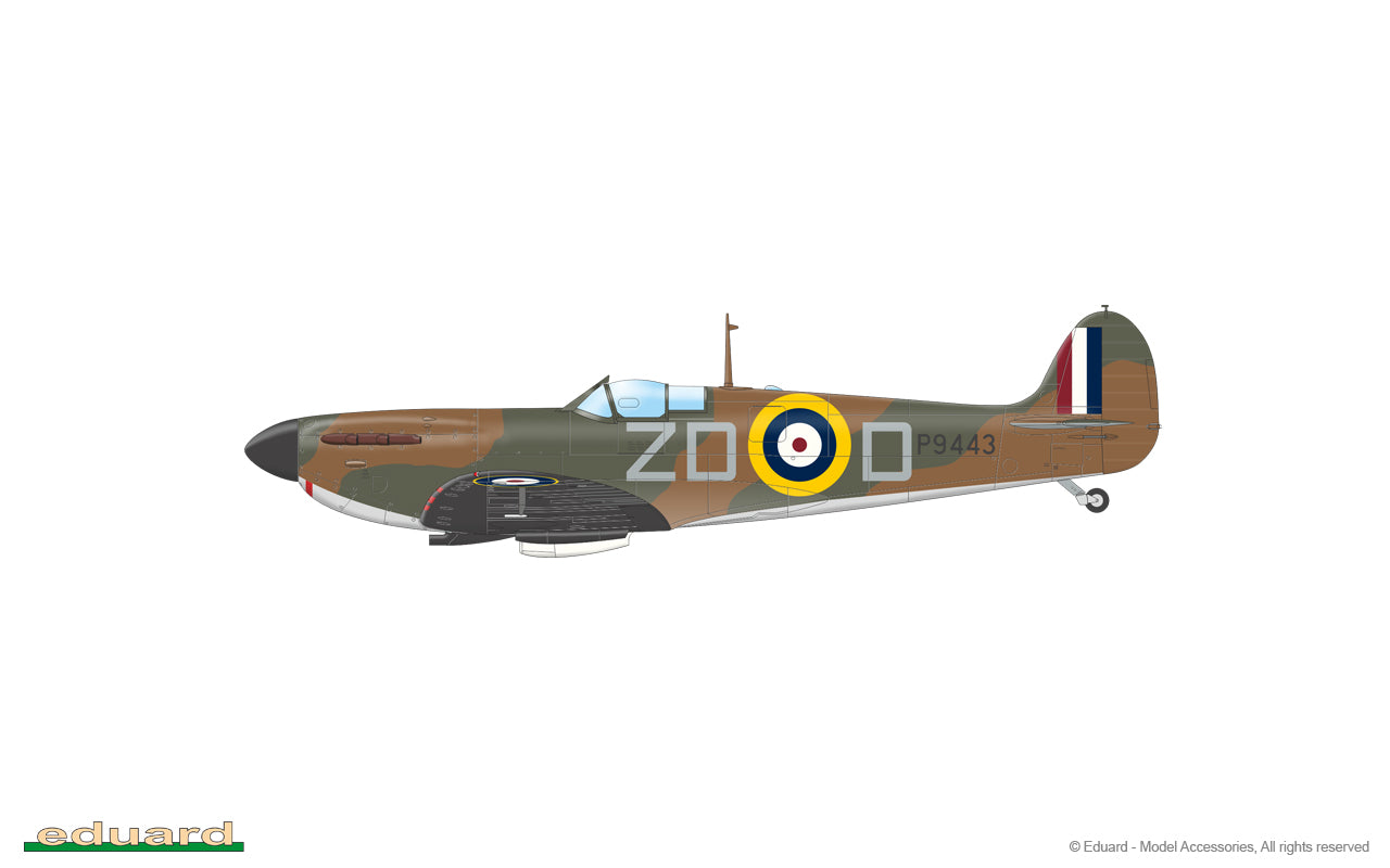 ED11143 - Eduard 1/48 - The Spitfire Story, "Sailor Malan" Dual Combo
