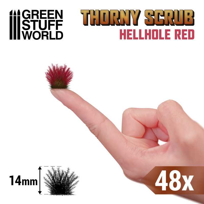 11505 - Thorny spiky scrub - Hellhole red