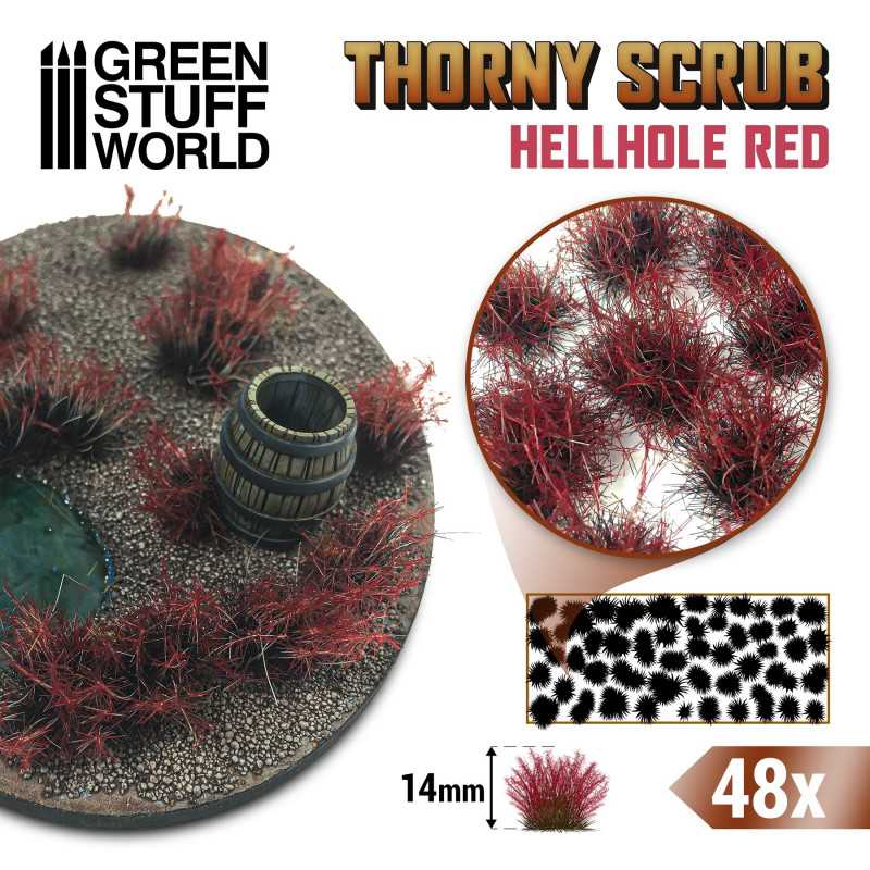 11505 - Thorny spiky scrub - Hellhole red