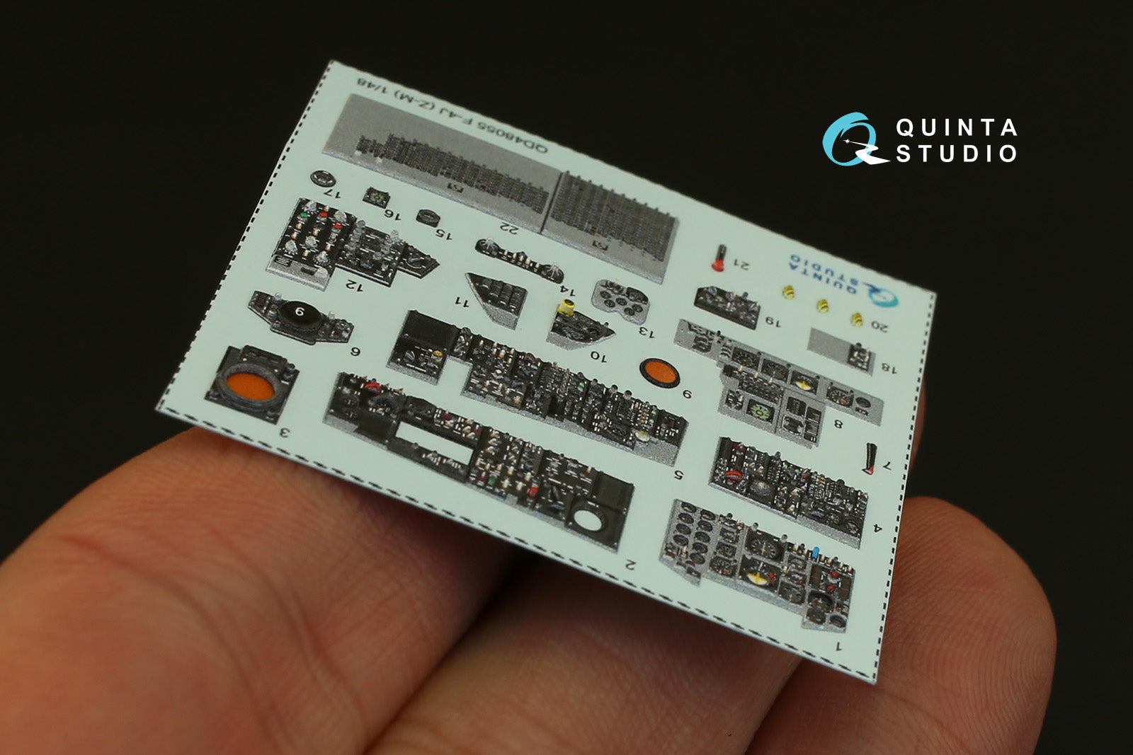 Quinta Studio - 1/48 F-4J Phantom II QD48055 for Zoukei-Mura kit