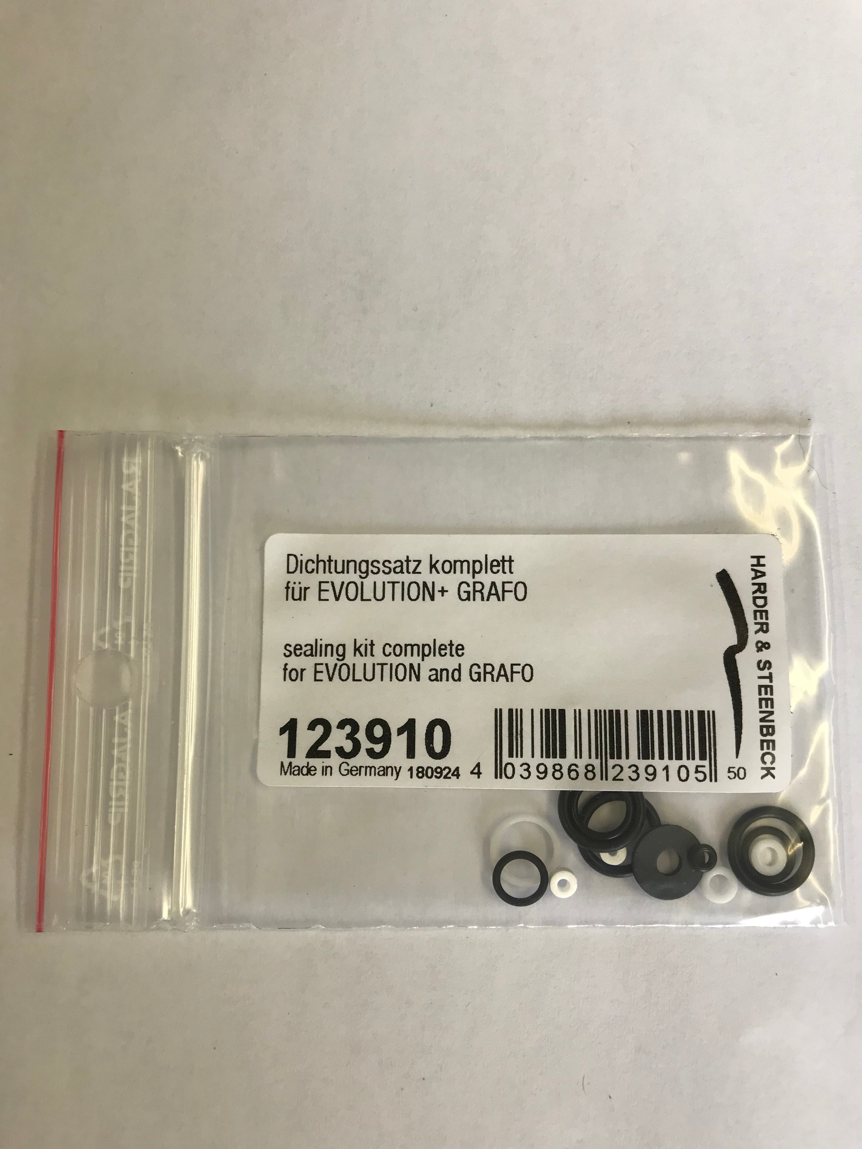 123910 Airbrush Sealing Kit Complete - Harder & Steenbeck