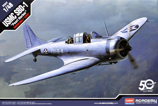 ACA12331 - Academy 1/48  USMC SBD-1 "Pearl Harbor"