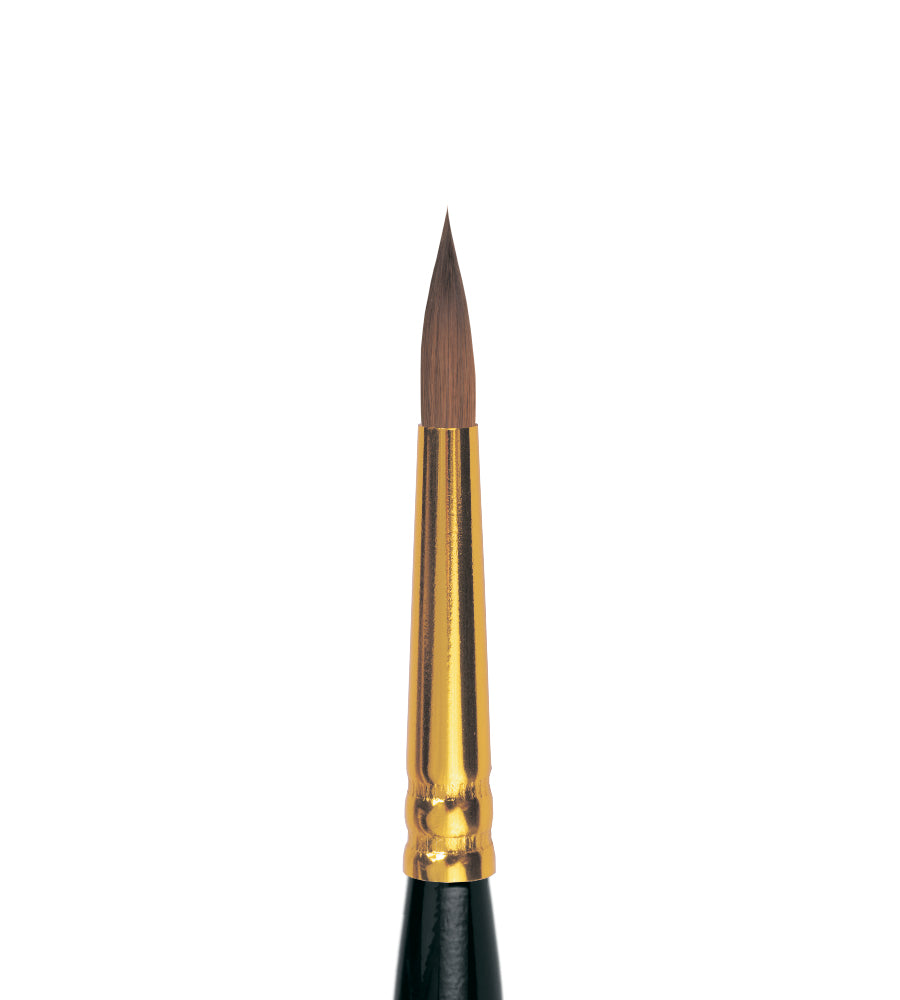 No. 1,5 KK1-00,8FK - 111F - Roubloff Kolinsky Brush - Round Short Length-Out