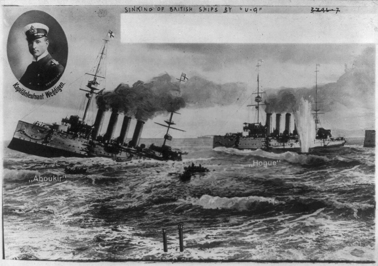 Das Werk - 1/72 S.M. U-Boat 9 - WWI German Submarine