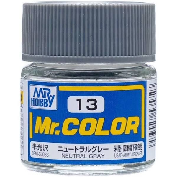 Mr. Color 13 - Neutral Gray (Semi-Gloss)