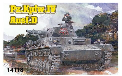 10 - DR14110 - 1/144 Mini Armor Series - Pz.Kpfw.IV Ausf.D