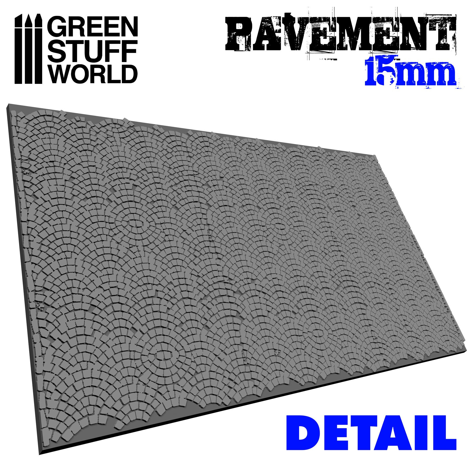 1627 - Pavement 15 mm Rolling Pin