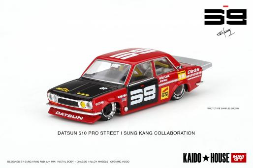 1/64 Mini GT - Datsun Pro Street SK510 Red